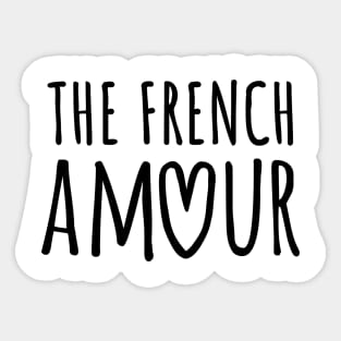 Big Love The french amour Sticker